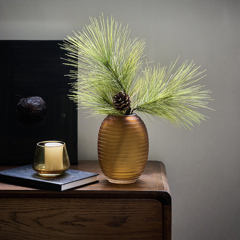 Hand-grinding vase