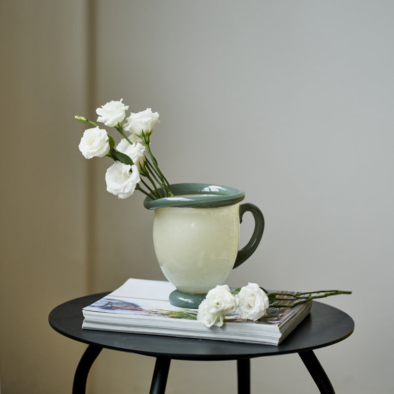 Single ear vase