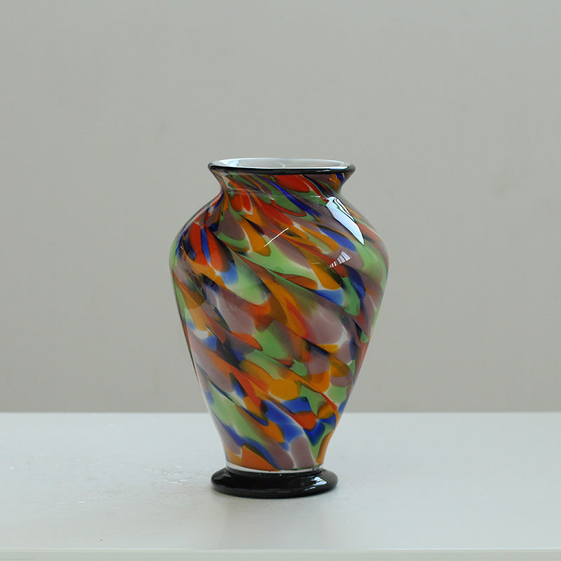 Retro glazed vase