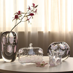 Bubble powder vase