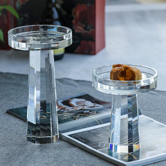 Modern crystal candlestick