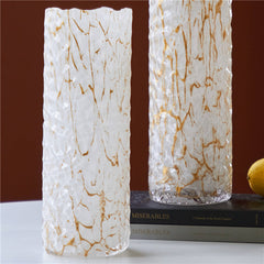 Marble pattern vase