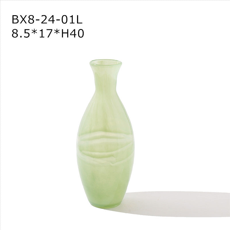 Jadeite handmade vase