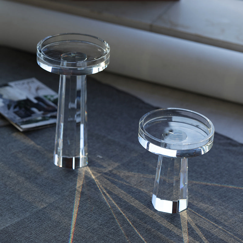 Modern crystal candlestick
