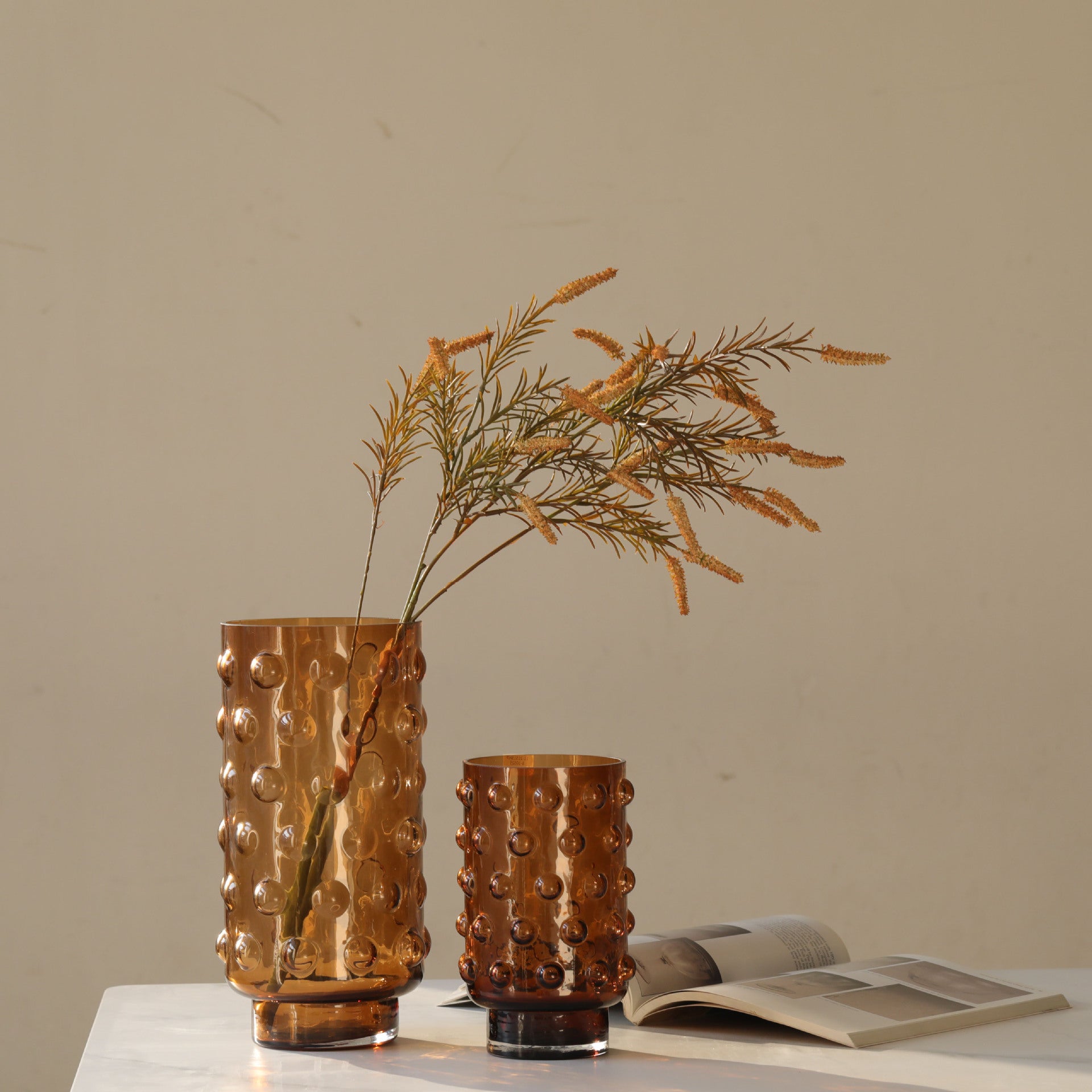 Bubble straight vase