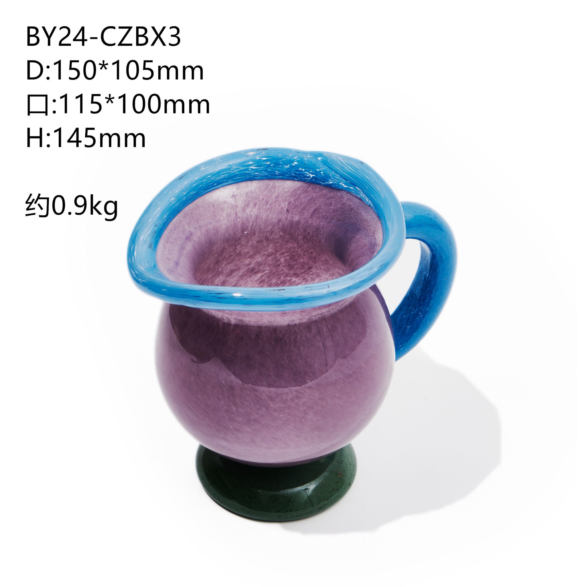 Single ear vase