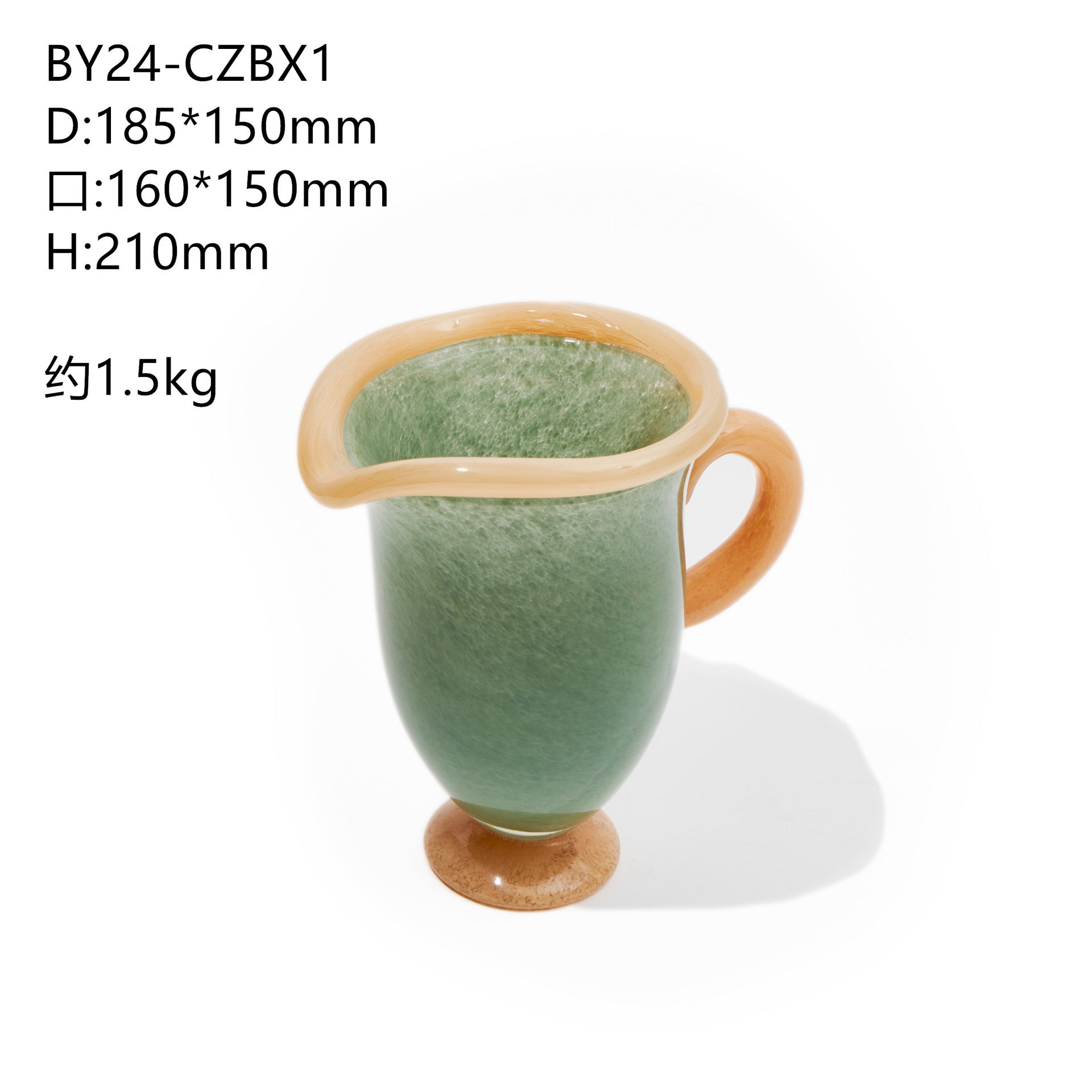 Single ear vase