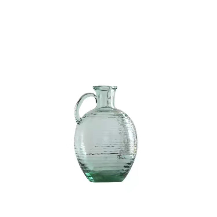 Single-ear bubble vase