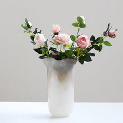 Wavy mouth vase