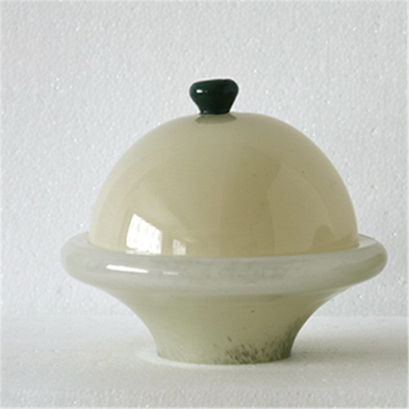 Two-color splicing vase