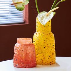Dot glass vase
