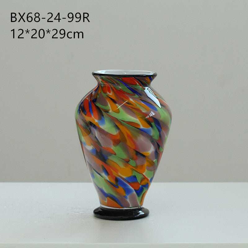 Retro glazed vase