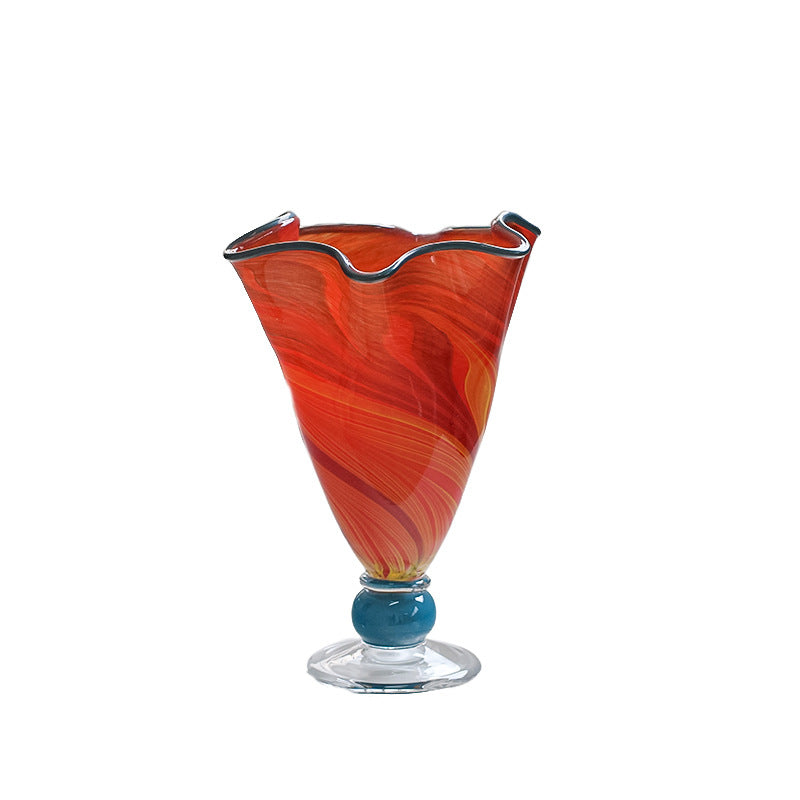 High feet vase