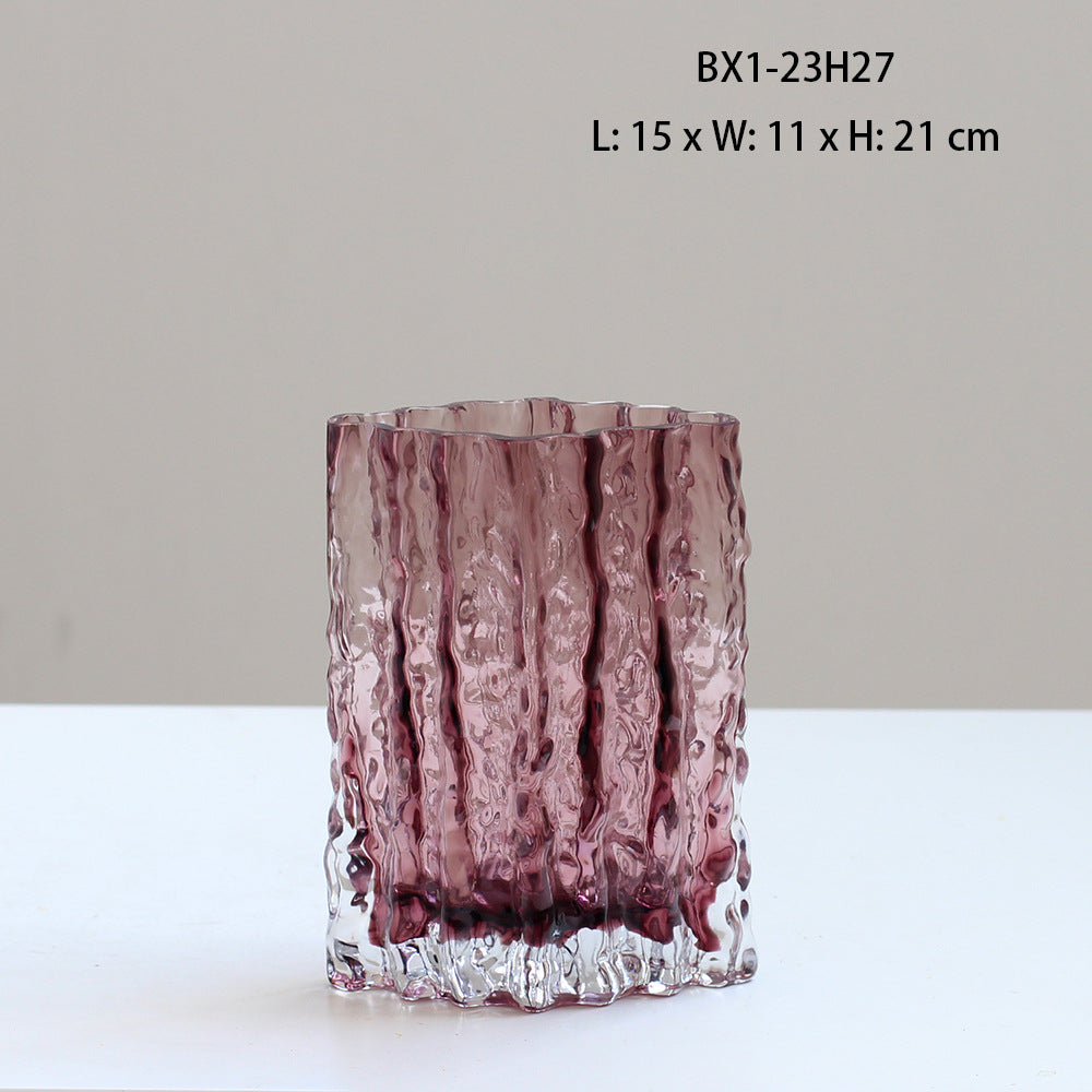 Glacier hydroponic vase