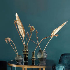Luxury glass vase
