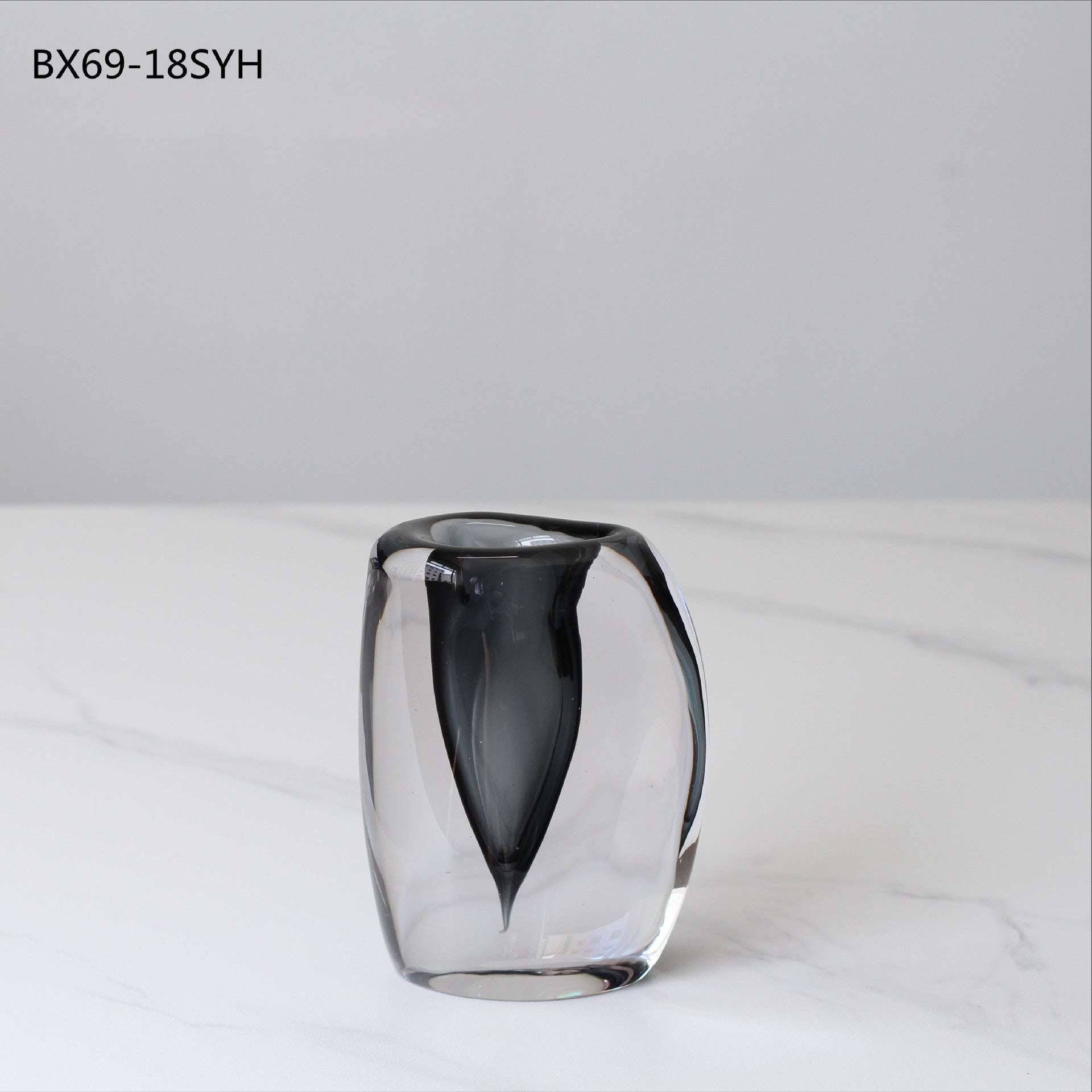 Thickened glazed vase