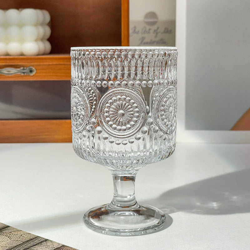 Beverage wine glass