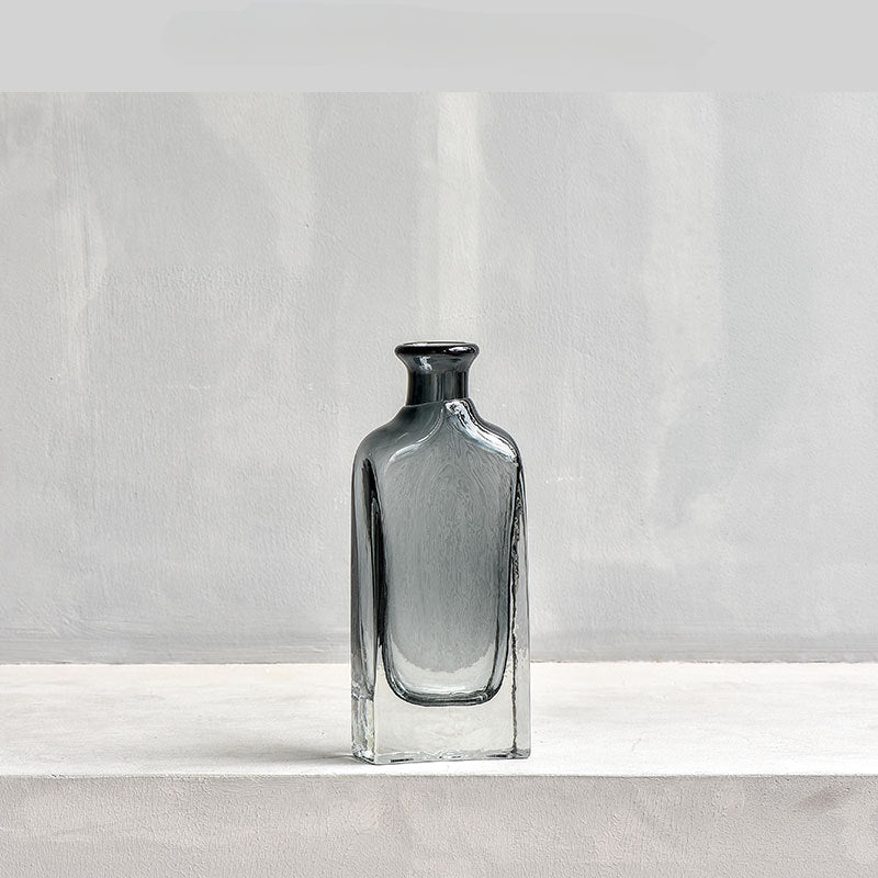 Color transparent vase